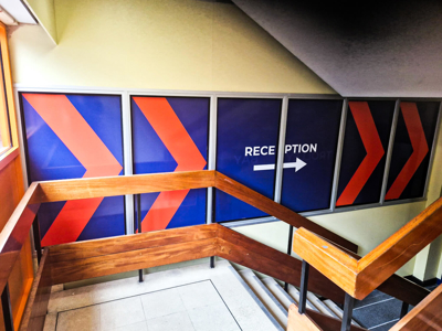 interior reception sign Photo